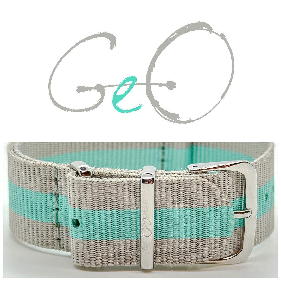 GEO TWO TONE SILVER