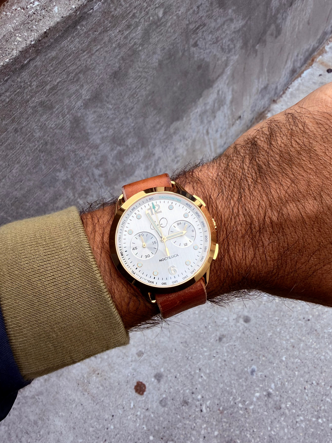 Geo Noctiluca Chronograph Two Tone