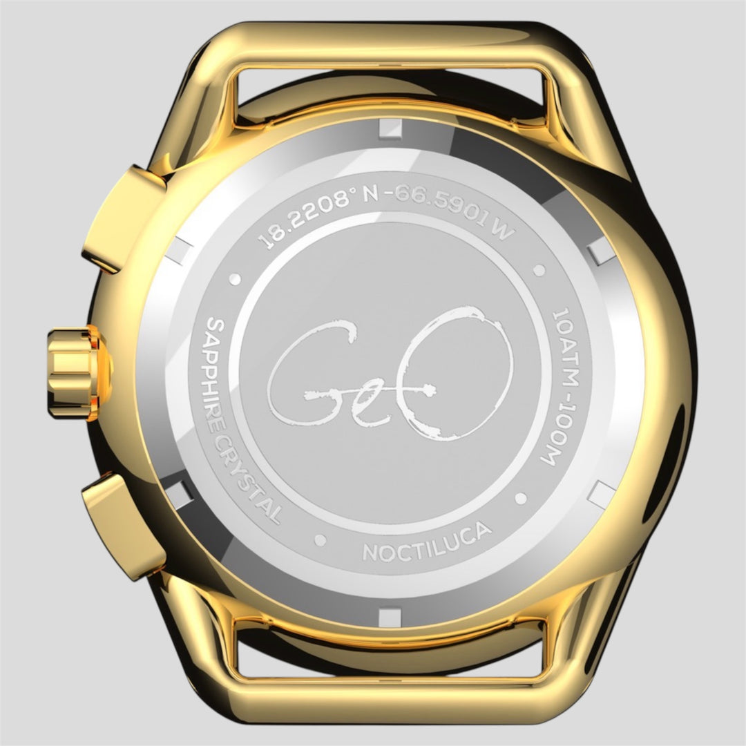 Geo Noctiluca Chronograph Two Tone