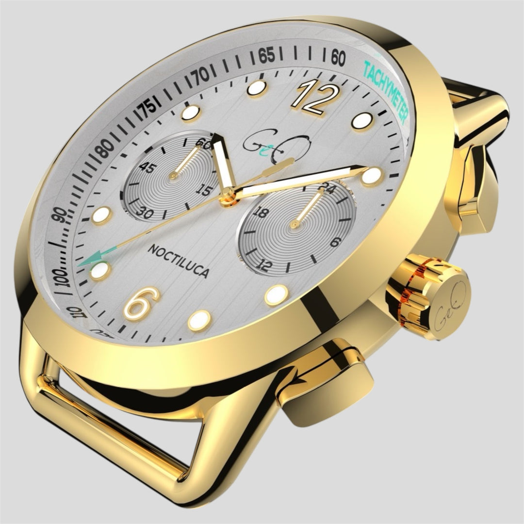Geo Noctiluca Chronograph Two Tone