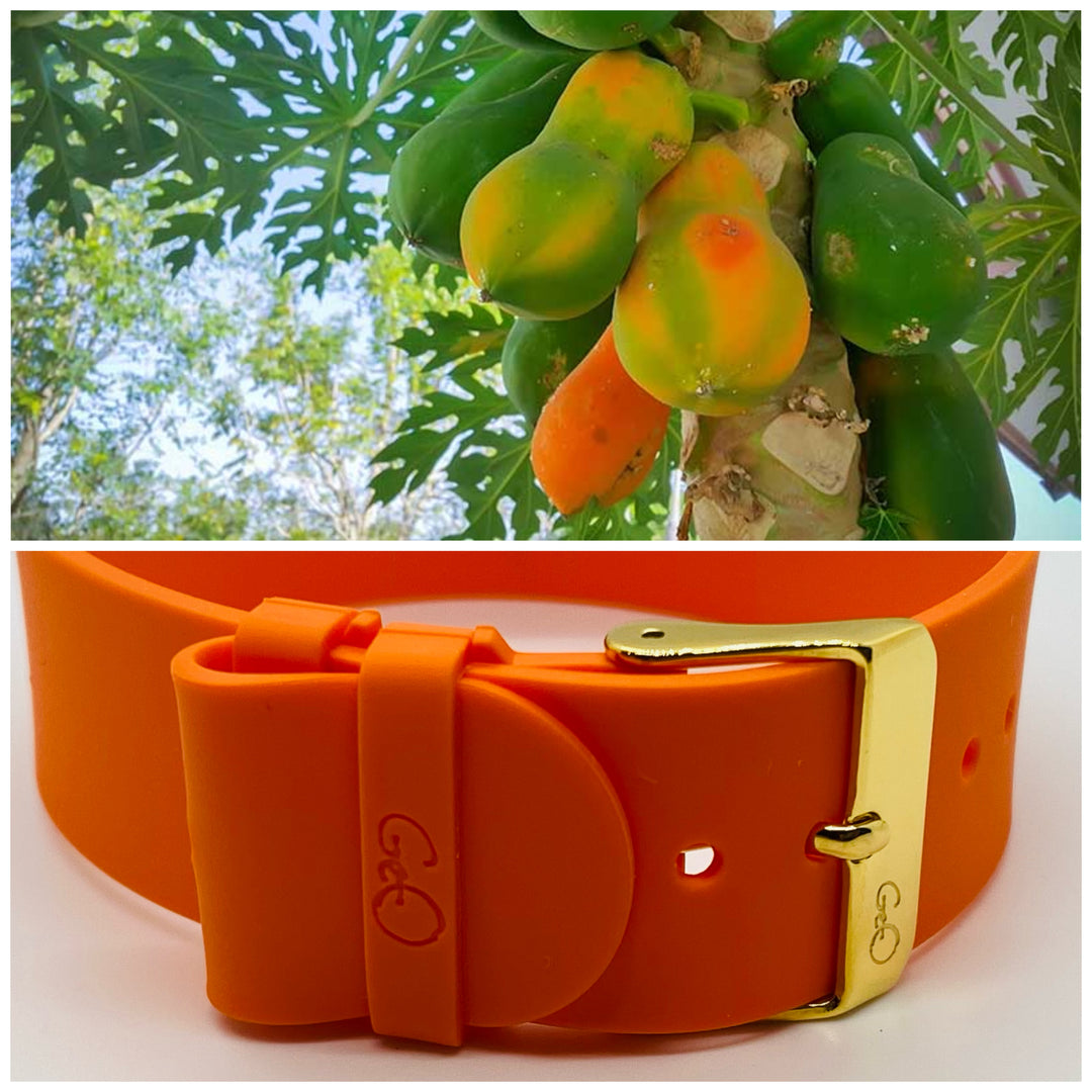PAPAYA | GOLD | SILICONE